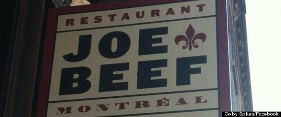 Joe Beef Montreal