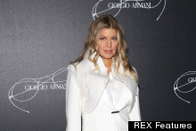 Fergie Shows Off Her (Very Chic) Baby Bump At Milan Fashion Week
