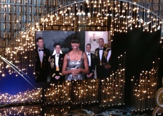 michelle obama en los oscar 2013