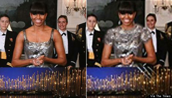 michelle obama photoshop iran