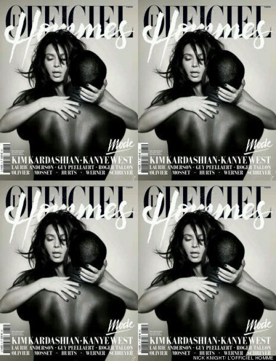 kim kardashian kanye west lofficiel hommes