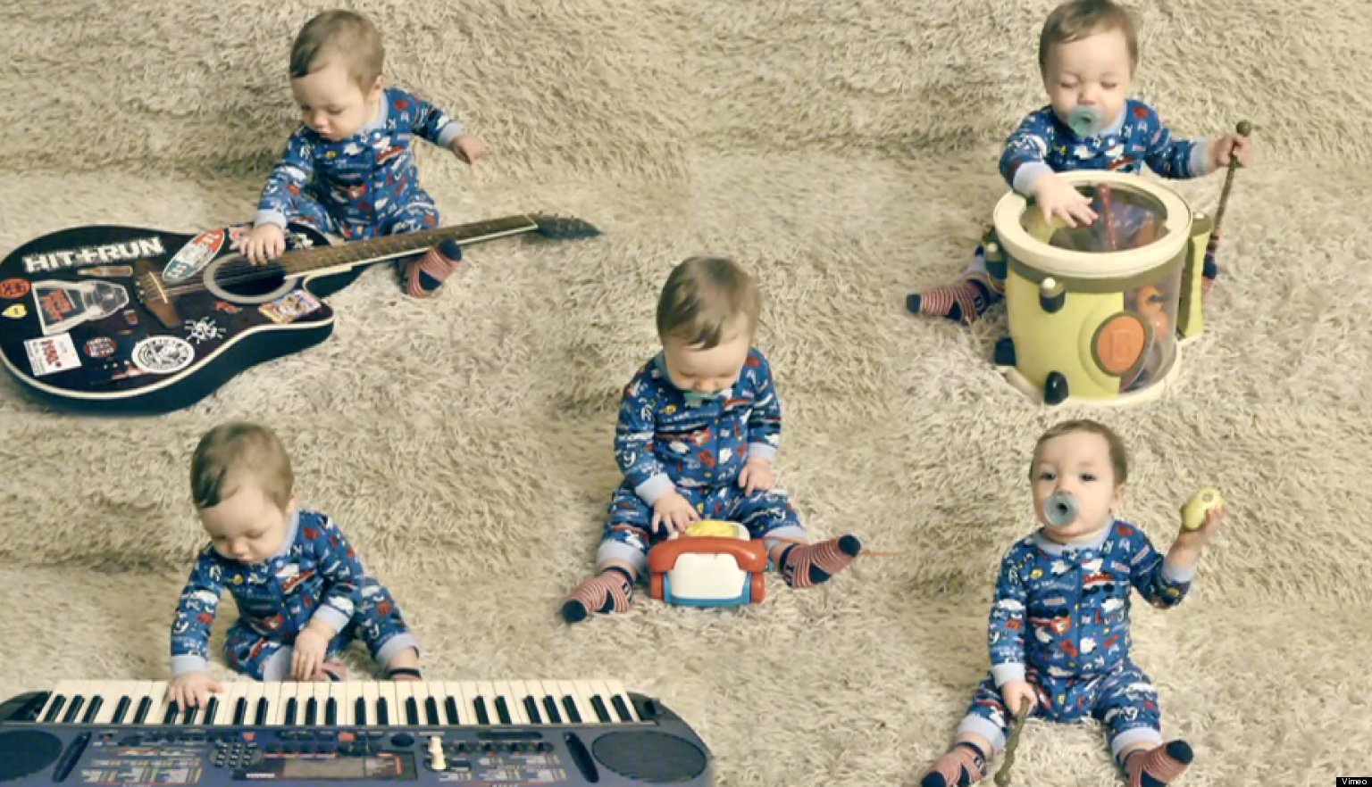 'One Baby Band!' Stars A MultiTalented 9MonthOld, Quentin Rex (VIDEO