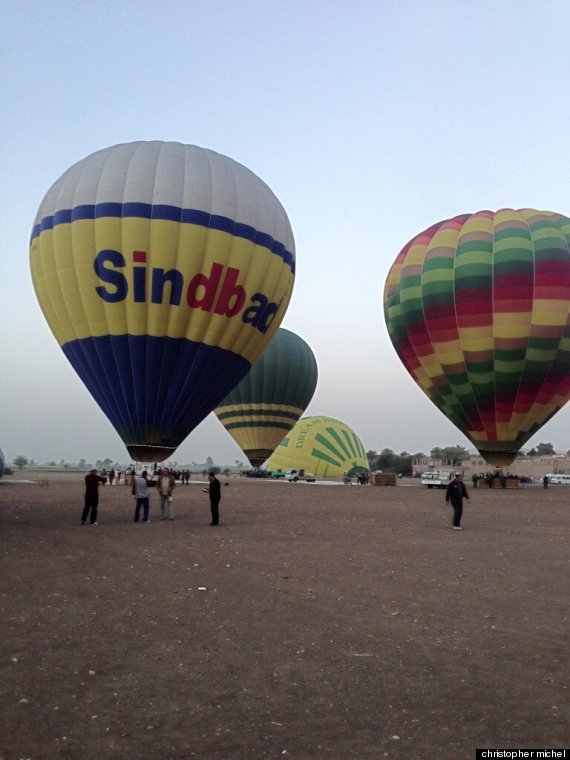egypt balloon crash