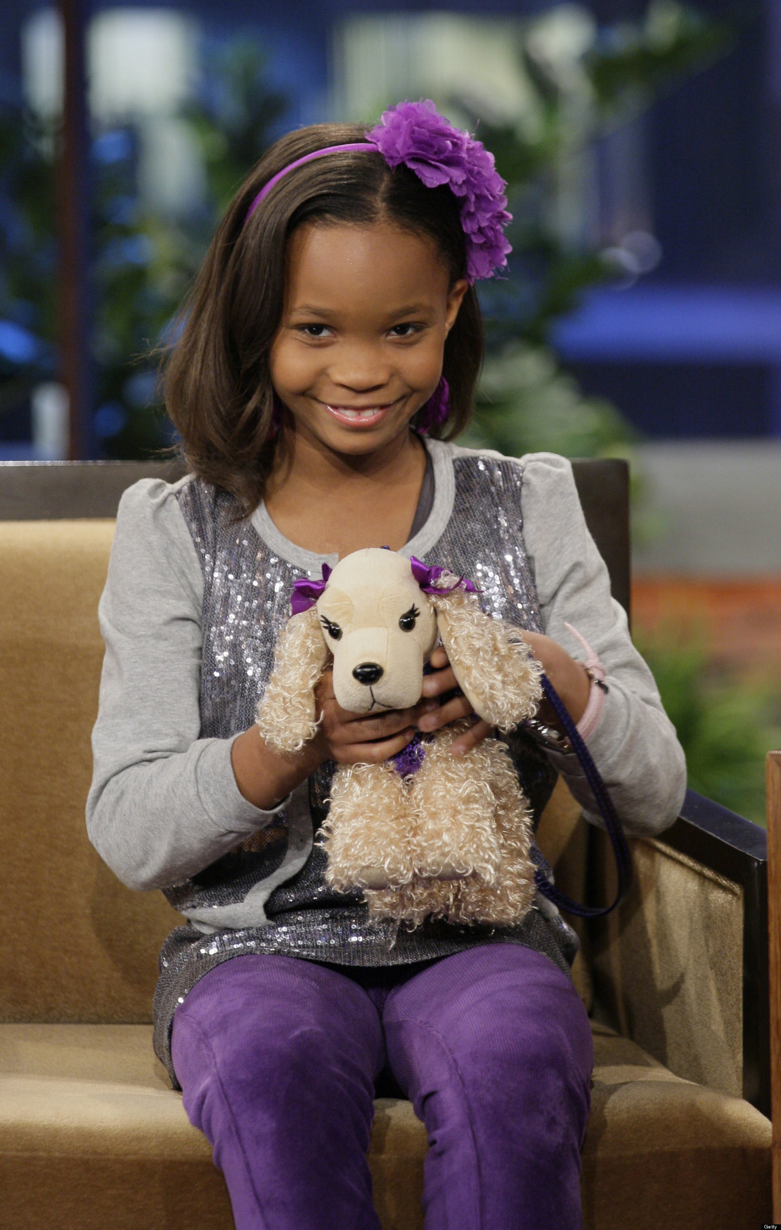 Quvenzhané Wallis� Puppy Purse At Oscars Sparks Canine Quvenzhané Wallis� Puppy Purse At Oscars Sparks Canine