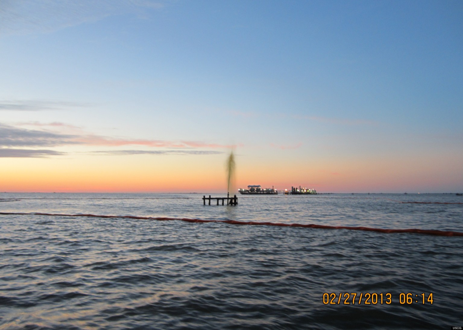 Port Sulphur Oil Spill Wellhead Owned By Swift Energy Leaking Into