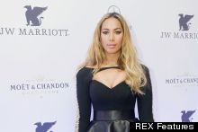 Leona Lewis Shows Off Hourglass Figure At World's Tallest Hotel Opening