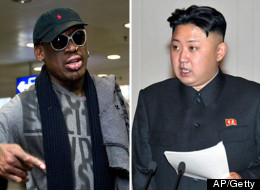 Rodman Meets Kim Jong Un