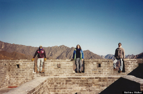justin trudeau great wall