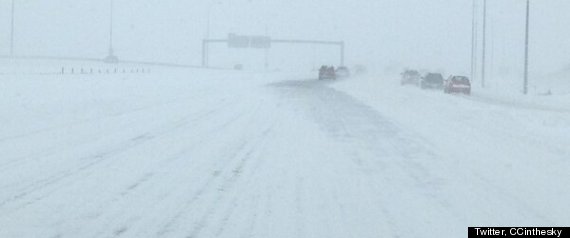 Alberta Snow Highway Closures