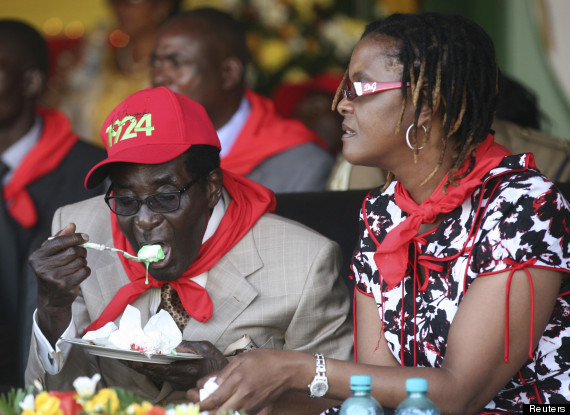 robert mugabe birthday party