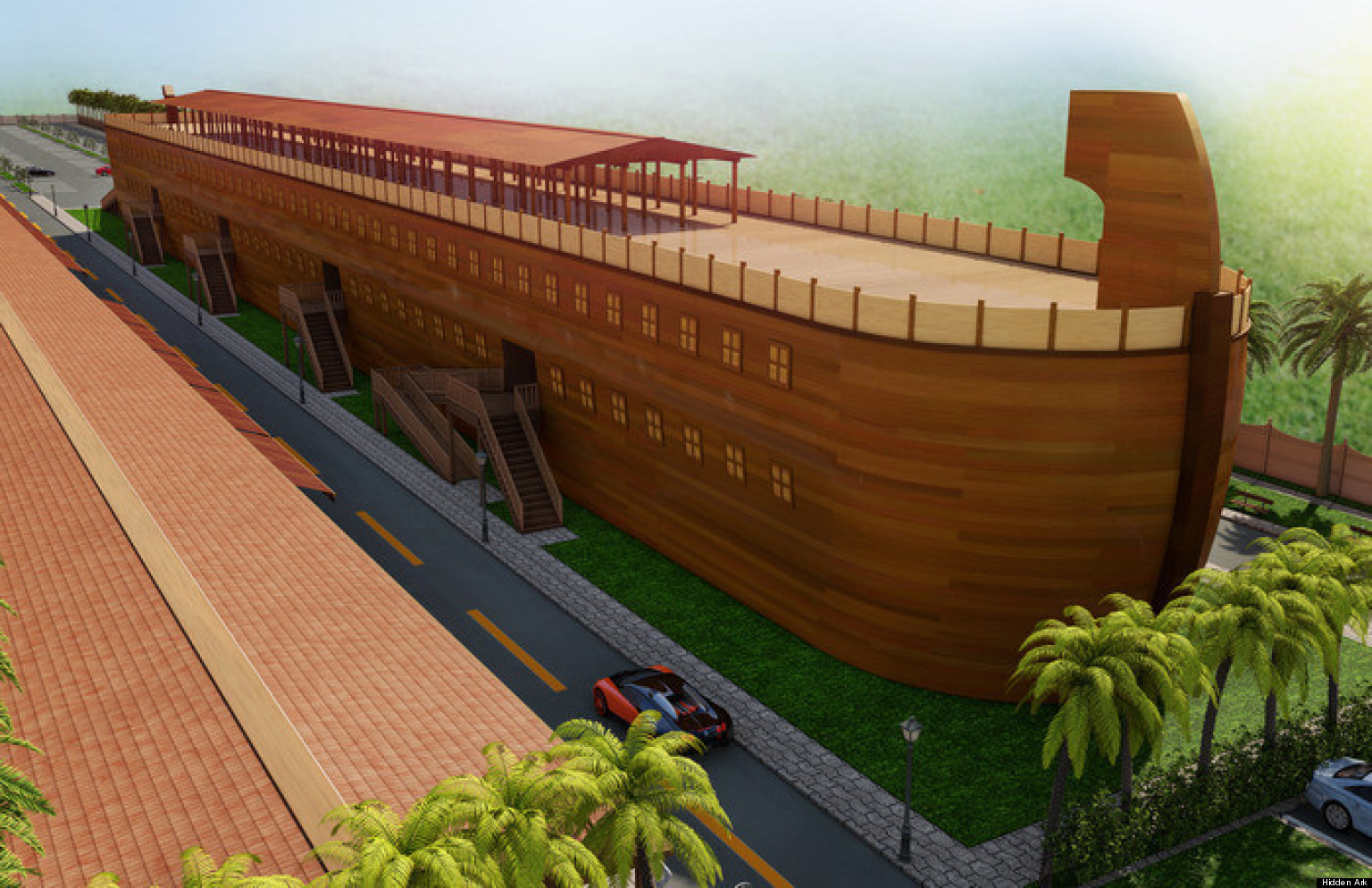 Hidden Ark: 500-Foot Noah's Ark Replica Zoo Being Built Near Miami 