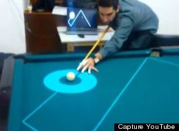 Impossible de manquer son coup avec ce billard laser
