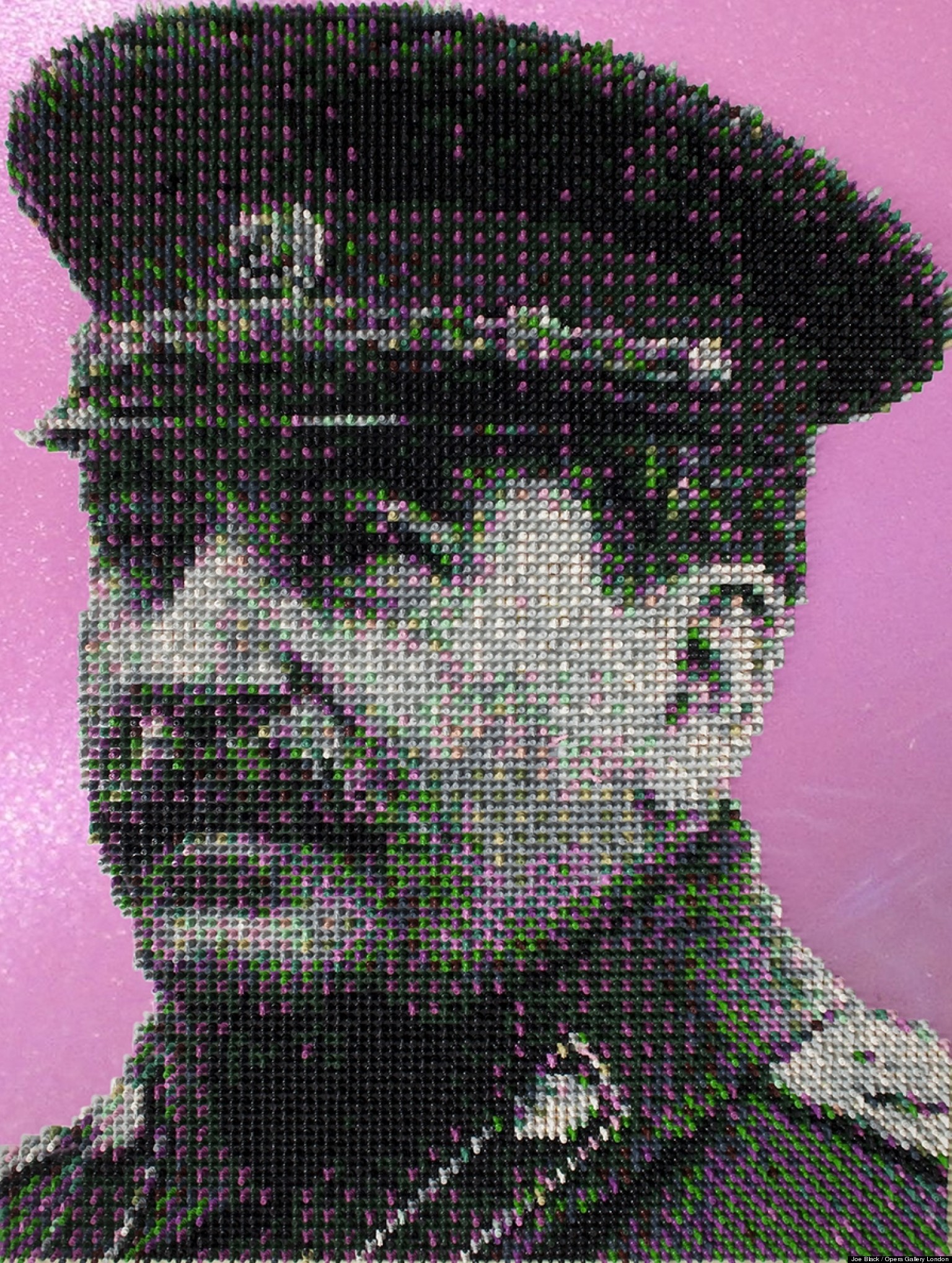 Artist Joe Black Marks 60th Anniversary Of Stalin's Death Using Chess