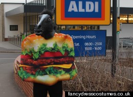 PICS: 'Horse Burger' Fancy Dress Costume 