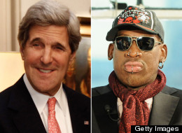 Kerry Takes Shot At Rodman's Bizarre North Korea Trip