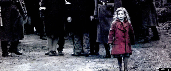 Schindlers List Girl In Red Coat