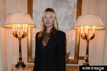 Cheek! Kate Moss Hits A Bum Note In See-Through Catsuit At Paris Fashion Week