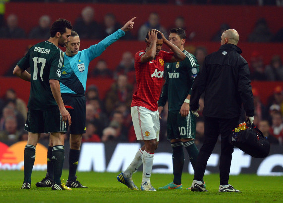 nani sent off