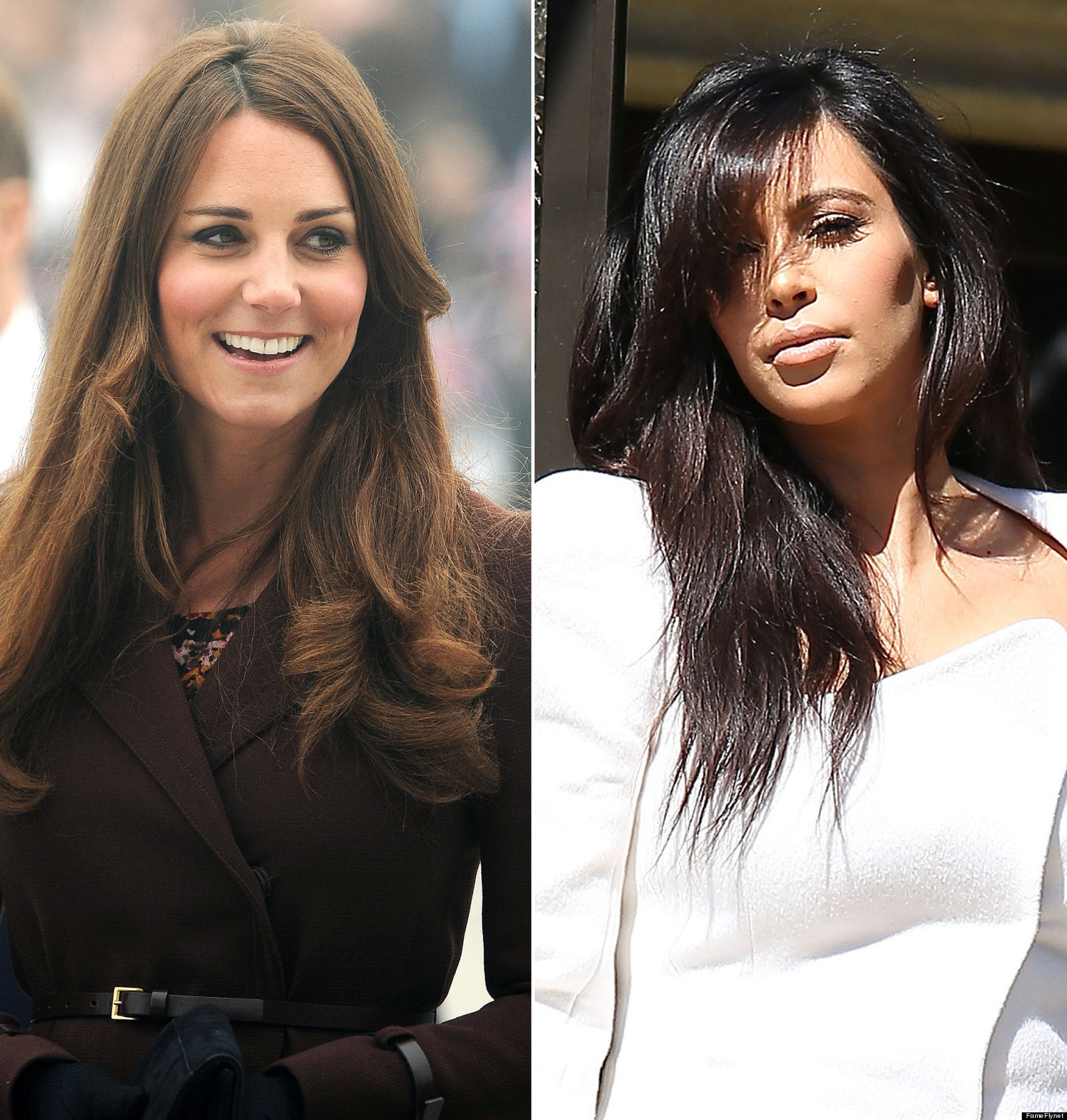 Kate Middleton Vs Kim Kardashian It S Time For A Pregnancy Battle Huffpost