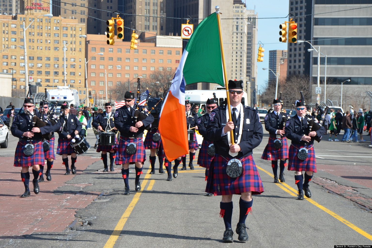 St. Patrick's Day In Detroit Parade Marks 55th Year And Corktown Bars