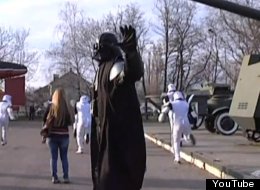Darth Vader Leads Drug Raid In Ukraine