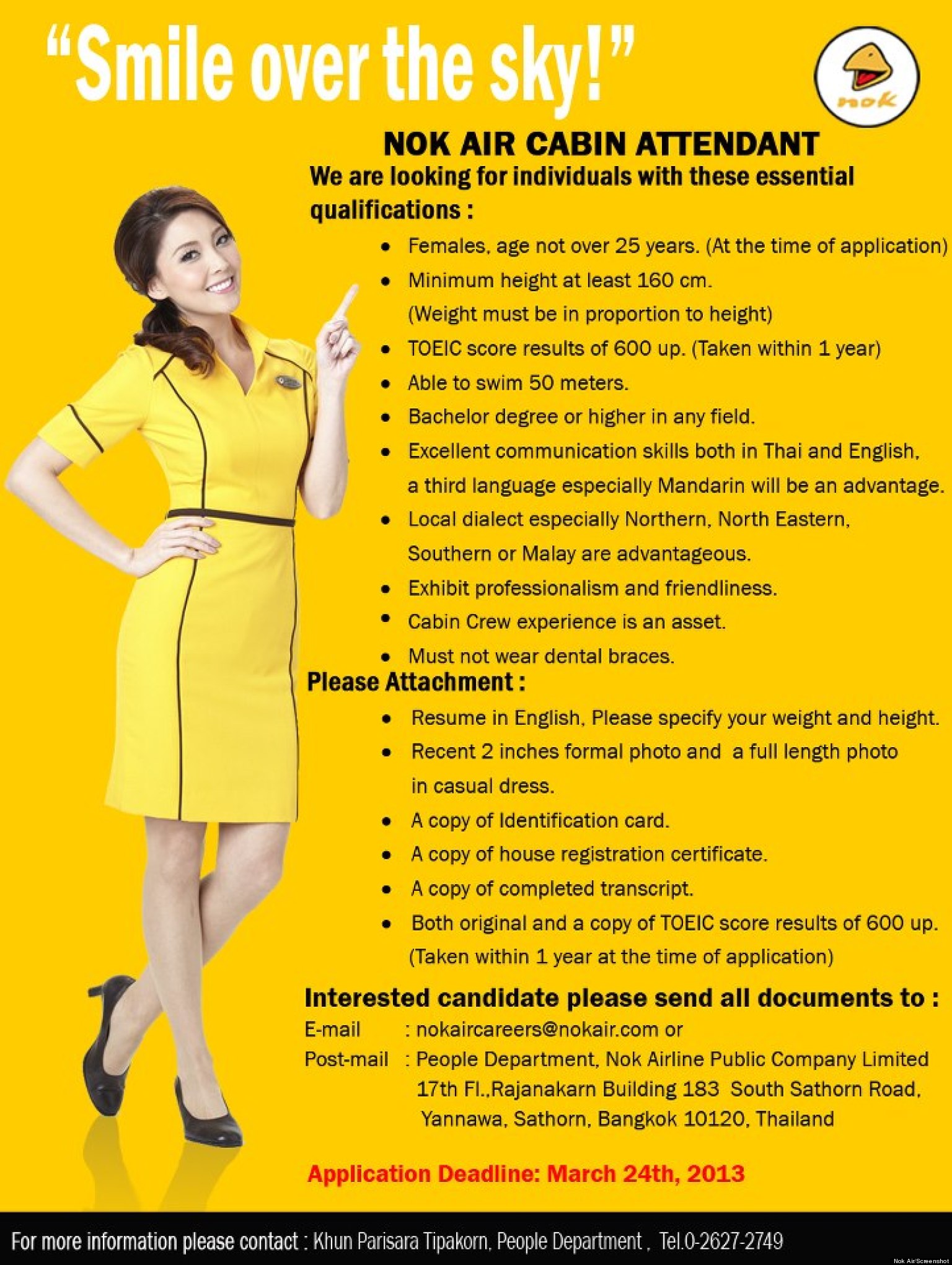 Nok Air Flight Attendants