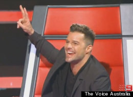 Llegó Ricky Martin a 'The Voice Australia'