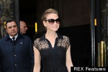 Really? Renee Zellweger Hits PFW In Frumpy Lace Frock