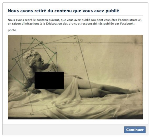 Une Journée du nu sur Facebook contre la censure du réseau social Une Journée du nu sur Facebook contre la censure du réseau social