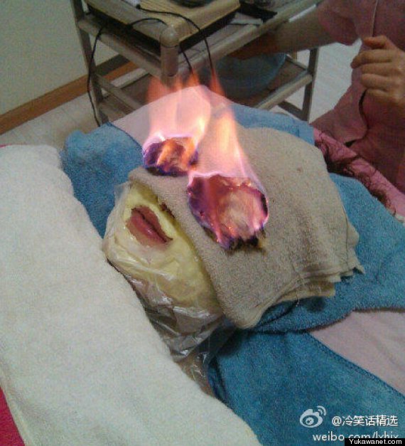 fire facial china