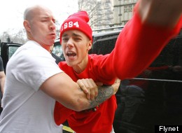 Bieber Sees Red
