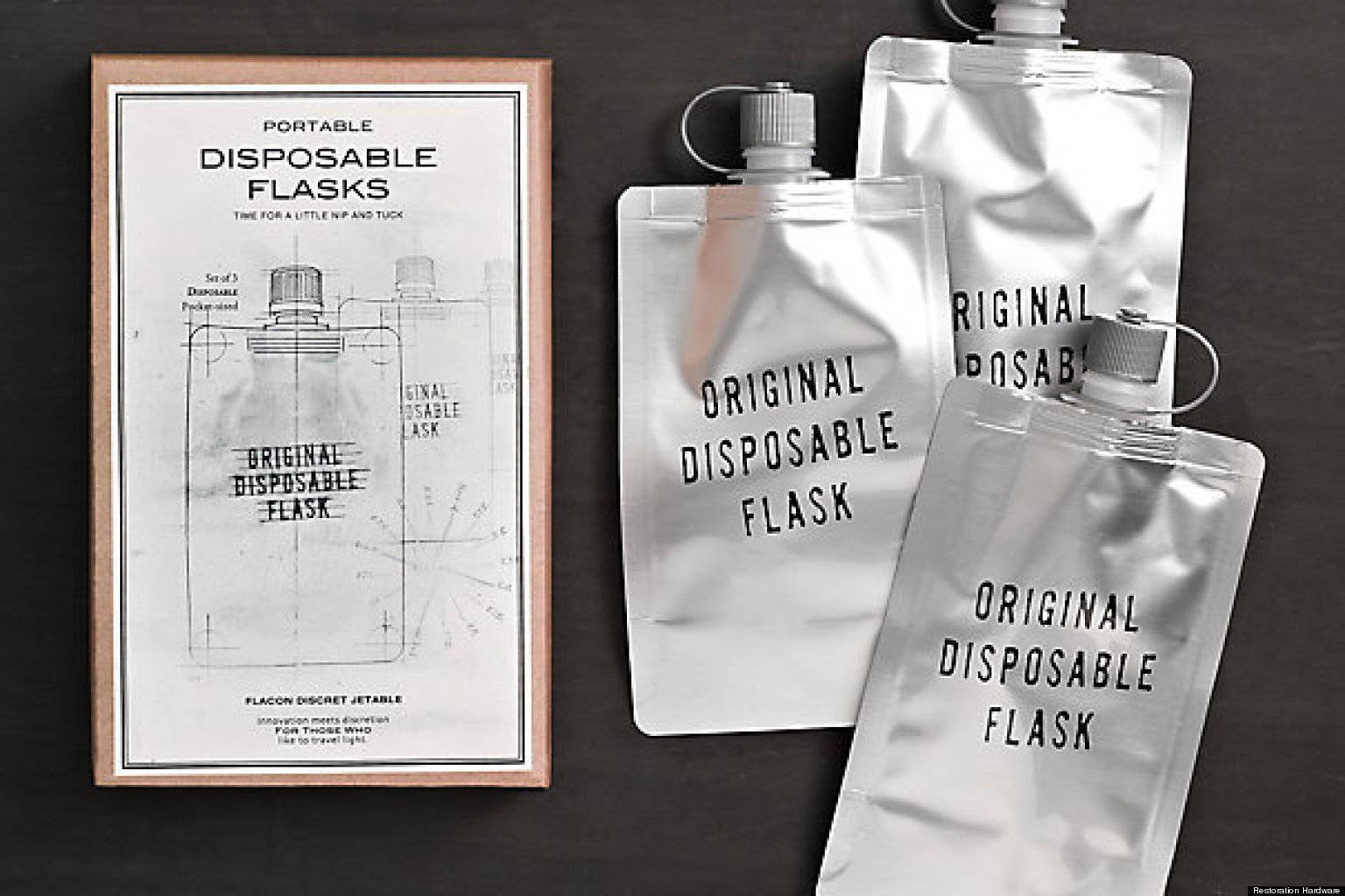 Disposable Flask For Smarter Drinking