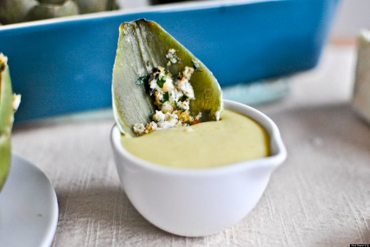 Eat This Herb Artichokes With Parmesan Hollandaise HuffPost