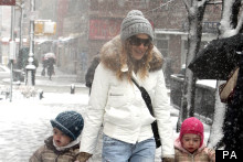 It’s A Snow Day For Sarah Jessica Parker And Her Adorable Twins