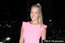 Real-Life Barbie? Helen Flanagan Does Bright Pink Dress And Platinum Hair