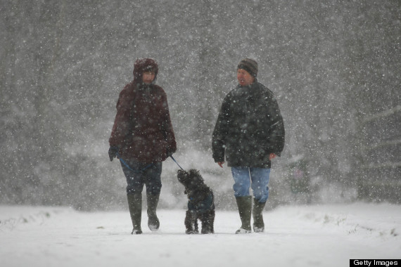 spring snow showers