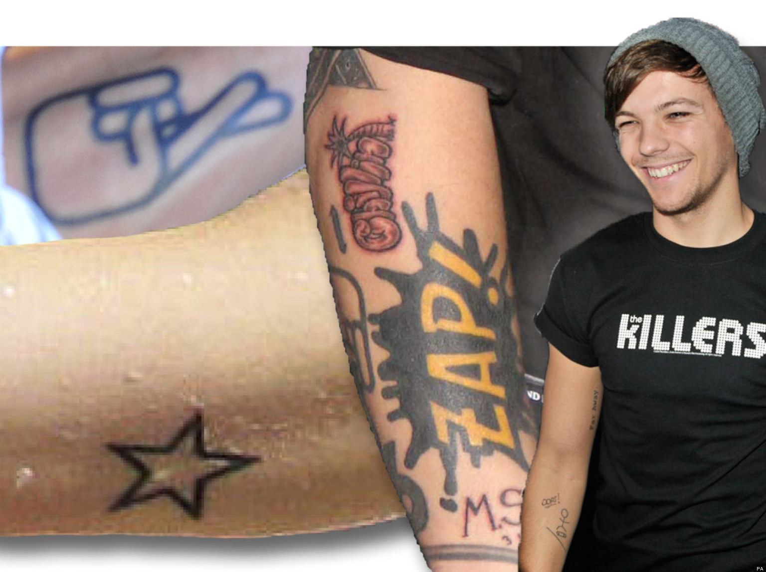 One Direction Tattoos Whose Tat Is That Special Quiz Huffpost Uk