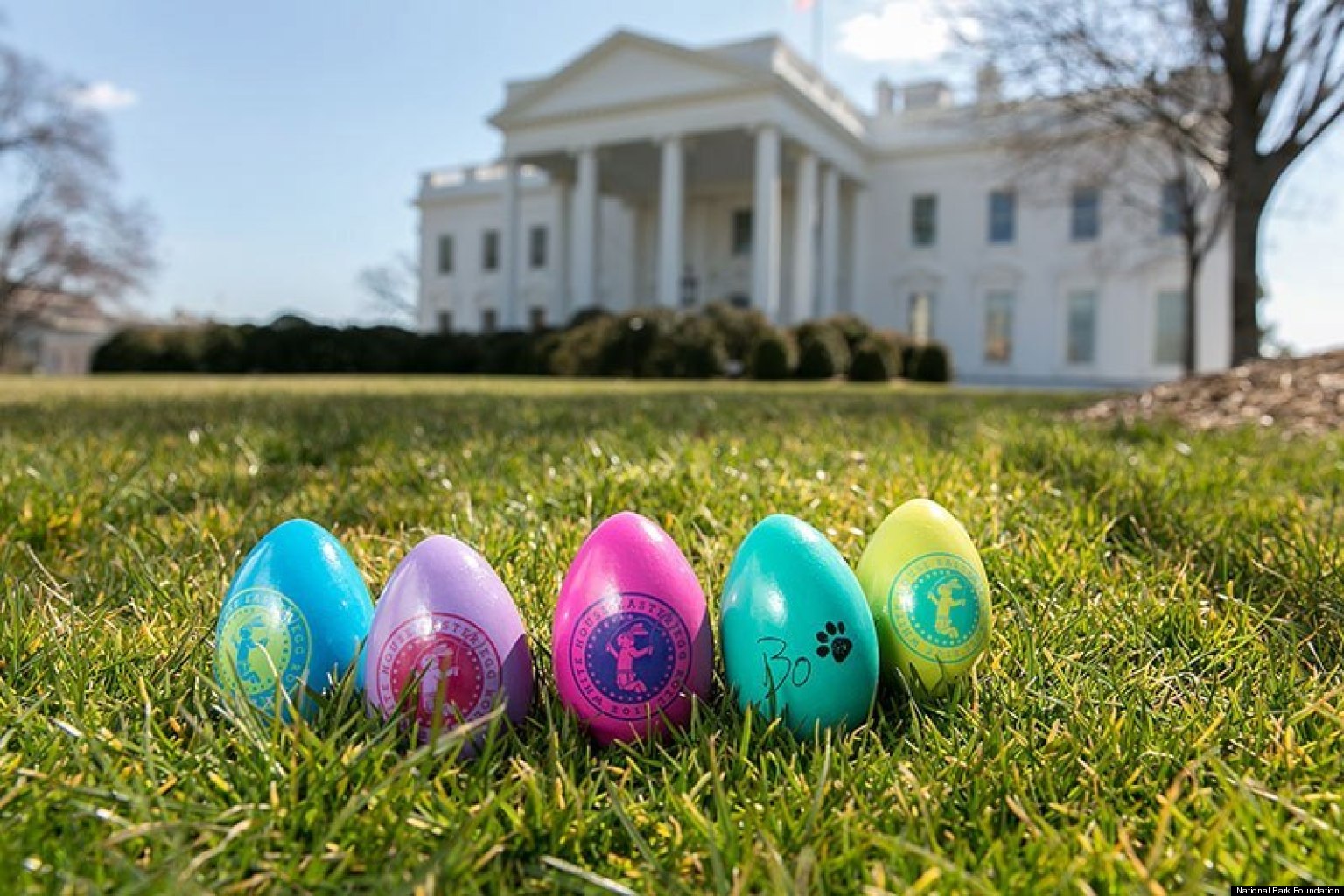 White House Easter Eggs Available For Purchase, Now With More Bo!