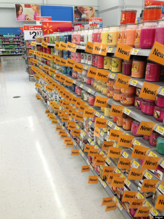 New Candles At WalMart, Y'all (PHOTO) HuffPost