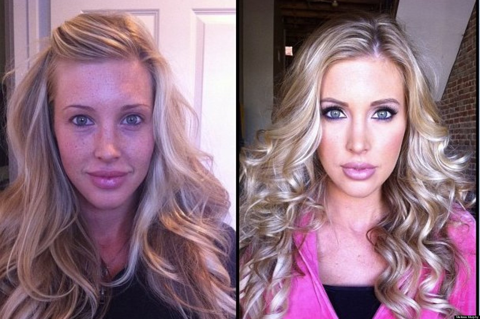 Porn Stars Without Makeup: Before And After Pictures By Melissa Murphy 