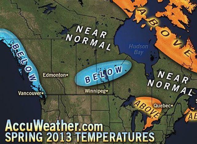 spring weather forecast