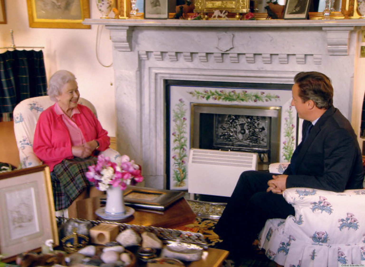Queen Elizabeth II's Private Sitting Room In Balmoral Proves She's Just