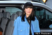 Jessie J Shows Off Never-Ending Legs In Loose Leather Trousers