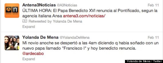 sueño premonitorio en twitter francisco i