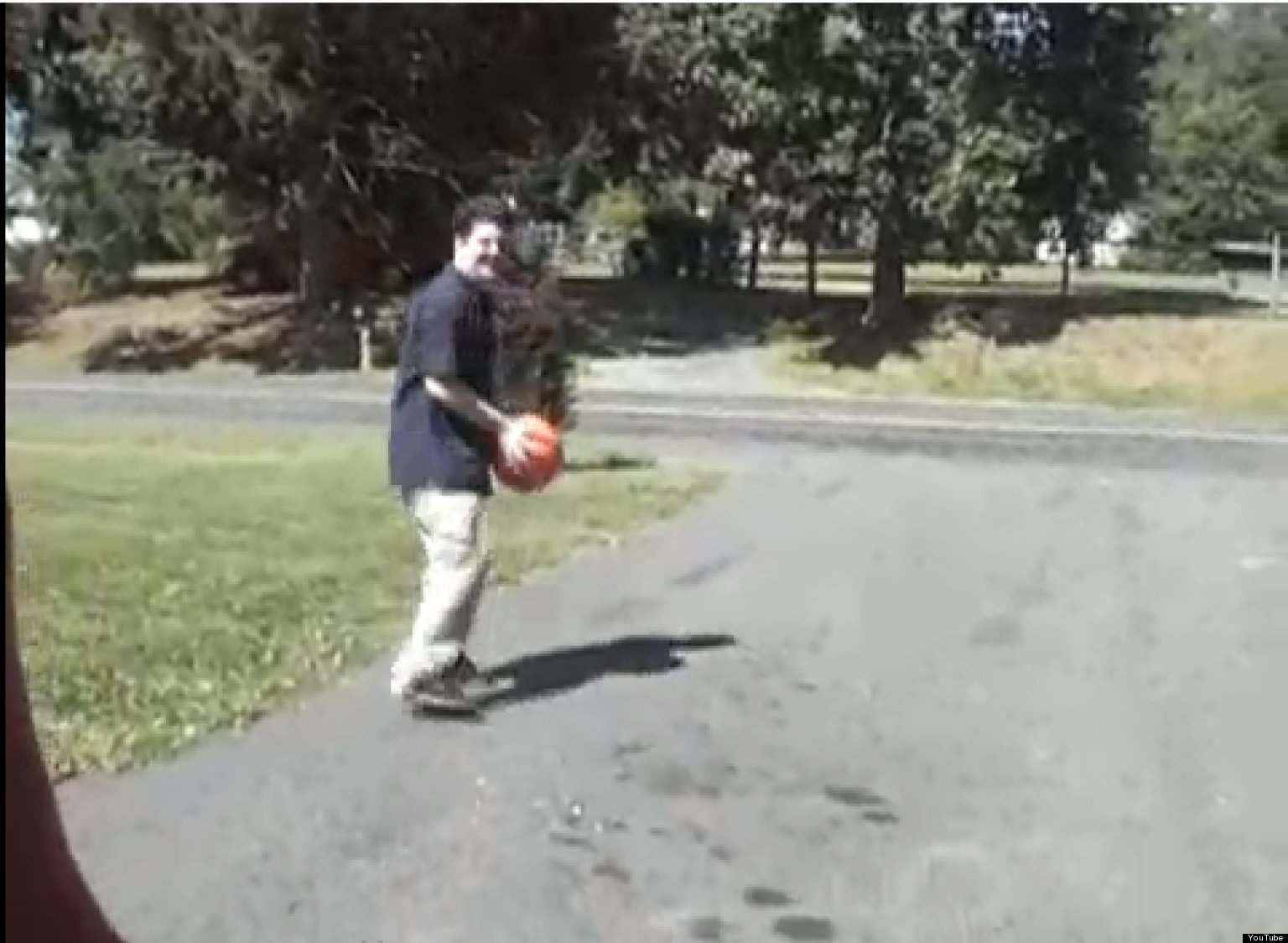 Exploding Basketball Early YouTube Video Finally Goes Viral (VIDEO