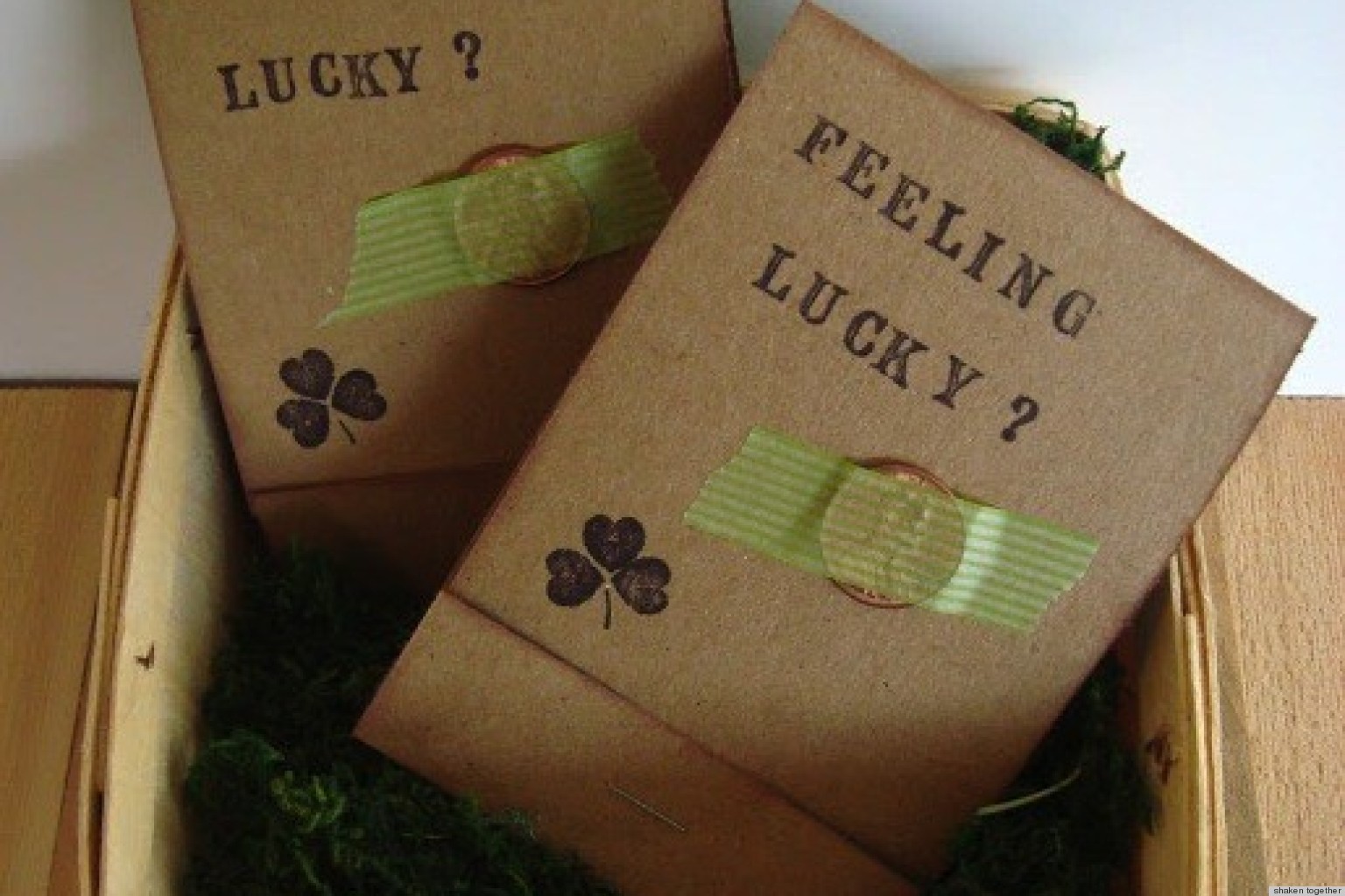 St Patrick s Day Ideas Make A DIY Lottery Ticket Holder As A Lucky St Patrick s Day Ideas Make A DIY Lottery Ticket Holder As A Lucky