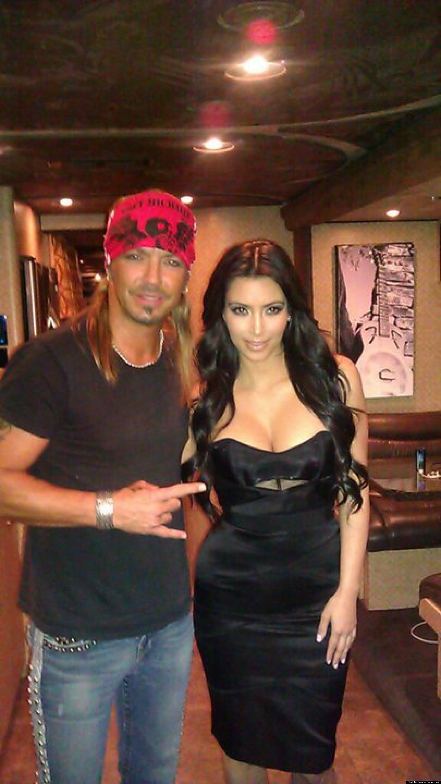 Bret Michaels Mistakes Kim Kardashian For Eva Longoria As ... Bret Michaels Mistakes Kim Kardashian For Eva Longoria As ...