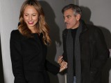 George Clooney And Stacy Keibler Put On...