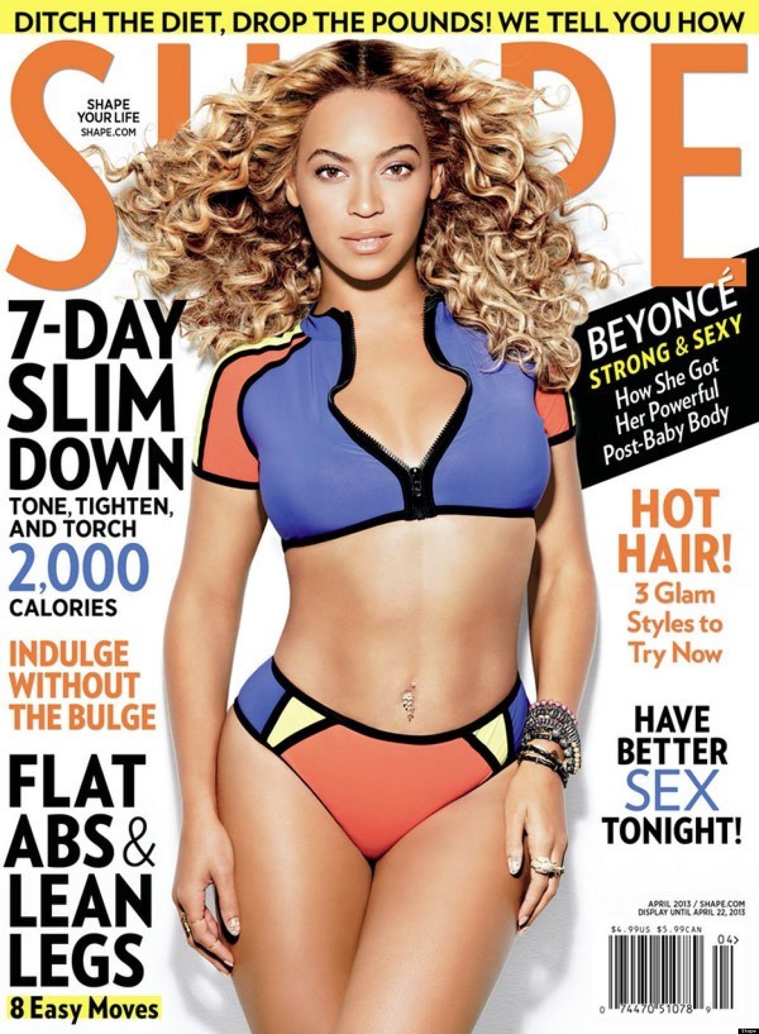 Beyonces Bikini Body Graces The Cover Of Shape Magazine Photo Huffpost