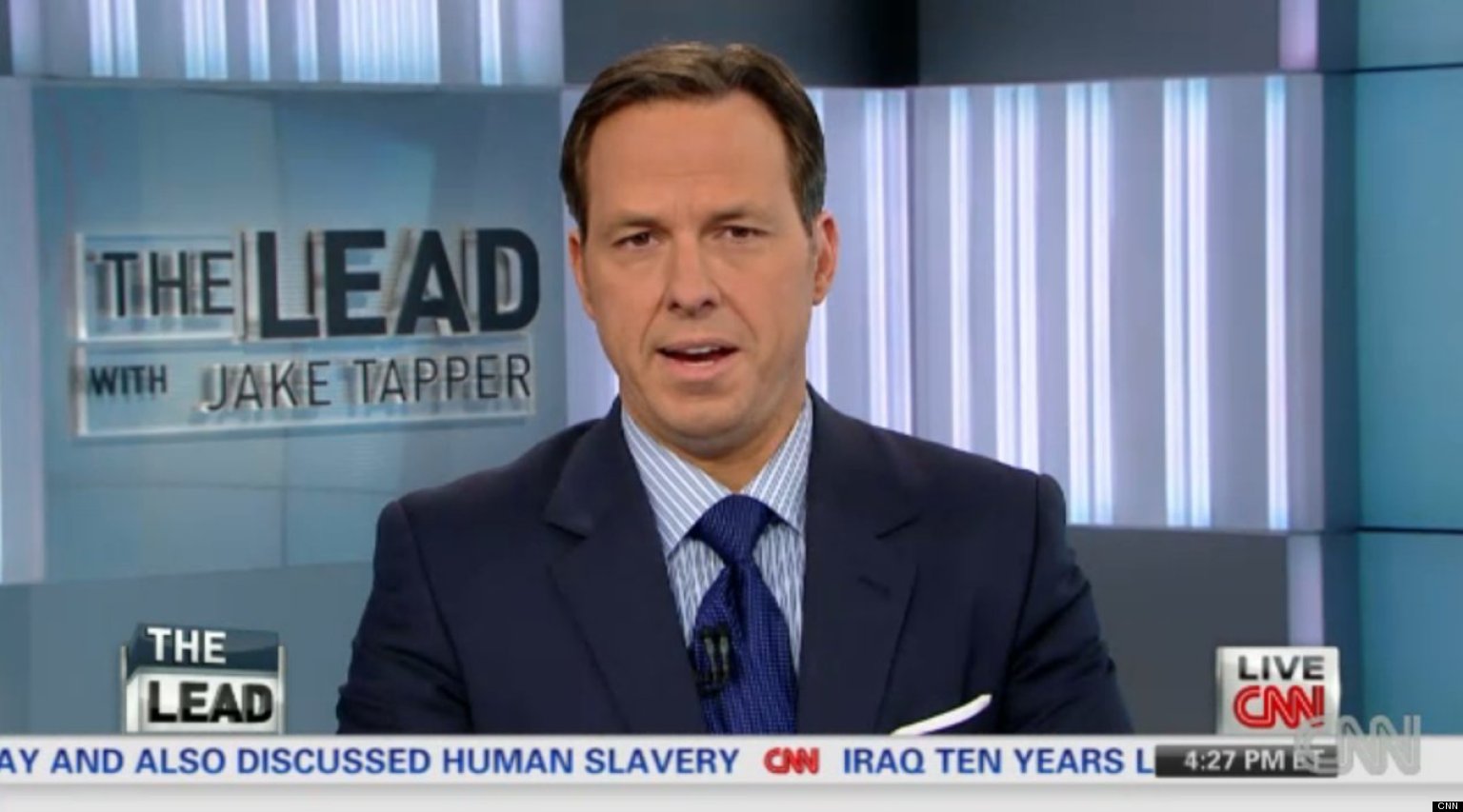 CNN To ReAir Jake Tapper's 'The Lead' In Prime Time